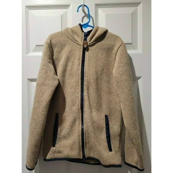 Guc H&M Hooded‎ Sherpa Sweatshirt Size 8/10 - Picture 1 of 4